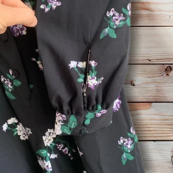 ModCloth Everything & More Floral Jumpsuit (L) NWT - Picture 6 of 9